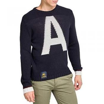ALTONADOCK Jersey Marino para Hombre S Marino