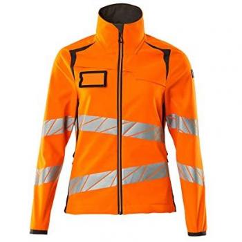 Chaqueta Softshell Acelerada Segura Hi-Vis Naranja/Gris Oscuro (XS) - Mascot