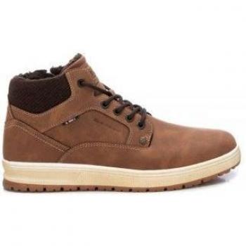 Botines Xti 142131 para hombre con cierre de cremallera en color marrón o negro