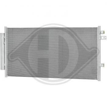 Condensador de aire acondicionado DIEDERICHS DCC2037 para FIAT 500X, aluminio R134a, compatible con modelos Jeep