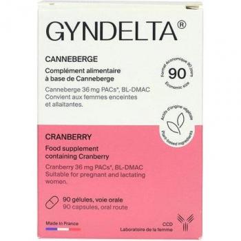Gélules Gyndelta 90 para Confort Urinario