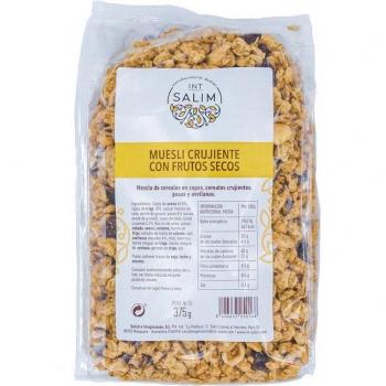 Int-Salim Muesli Crujiente con Frutos Secos Ecológico 375g