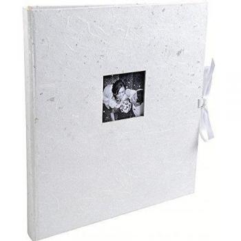 Exacompta First Love - Álbum foto encuadernado, 29 x 32 cm, color blanco