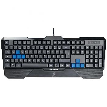 Hama uRage Lethality - TECLADO GAMING en ESPAÑOL, gran velocidad de reacción y precisión, color negro