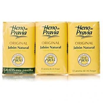 Heno De Pravia Original Natural Soap Bar Pack of 3 x 115g