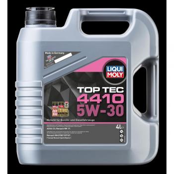Aceite de motor LIQUI MOLY 21403, 5W-30, sintético, adecuado para motores a gasolina y diésel, cumple con las especificaciones ACEA C3 y API SN/CF, proporciona protección contra el