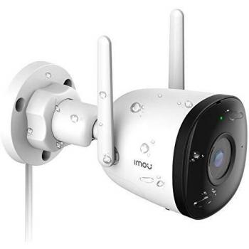 IMOU Cámara IP WiFi Exterior con Detección de Humano, IP67 Cámara Vigilancia WiFi Exterior Interior Visión Nocturna 30m, 1080P, Alarma Instantánea, Compatible con Alexa & Google, Bullet 2C
