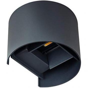 Aplique de Pared LED REKA 7W IP54 Grafito 4000K 380lm Doble Luz