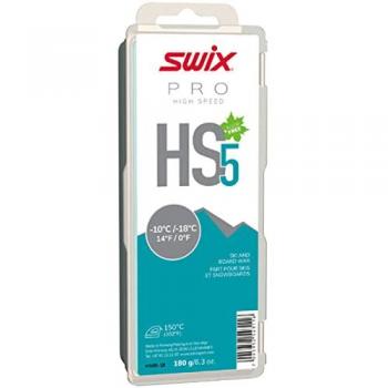 Cera Caliente Swix HS5 Turquesa -10ºC / -18ºC 180 g