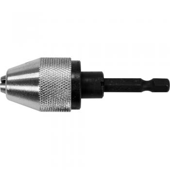 Mandril sin llave hexagonal ajustable de 0,5 a 6,5 mm con extensión de 75 mm