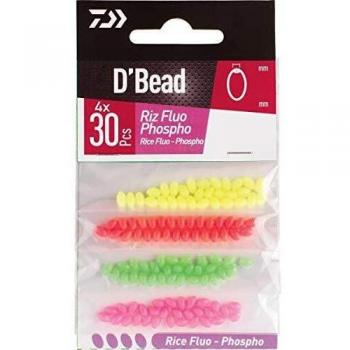 Daiwa - Kit Fishing Beads Rice Shape Fluo XS - PE361354