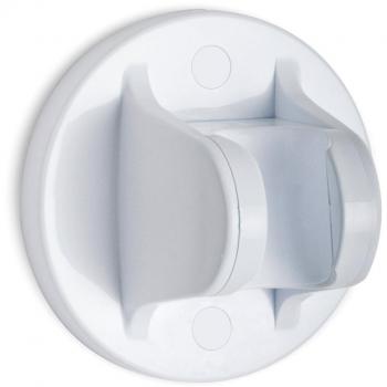 TATAY Soporte de Ducha de 3 posiciones, de Polipropileno, Blanco, Medidas 8 x 5.5 x 8