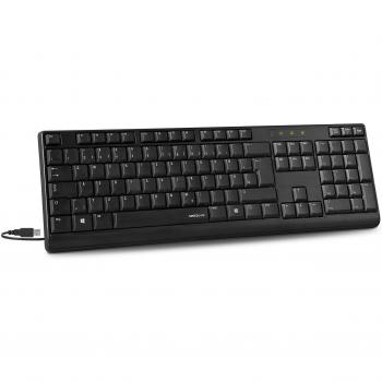 Speed-Link Niala - Teclado USB, Cable de 1.4 m, Color Negro