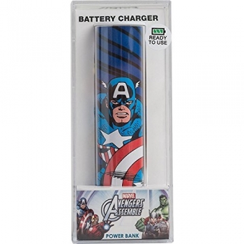 Tribe Disney Marvel - Cargador externo portátil móvil universal con salida USB