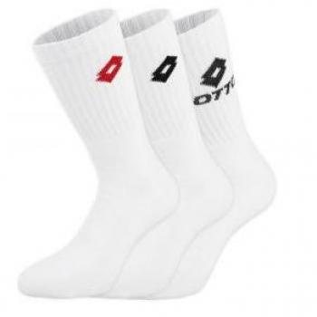 Lotto Calcetines De Tenis Pack 3 Blanco - 39-42