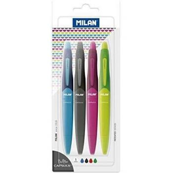 Milan Capsule - Pack de 4 bolígrafos