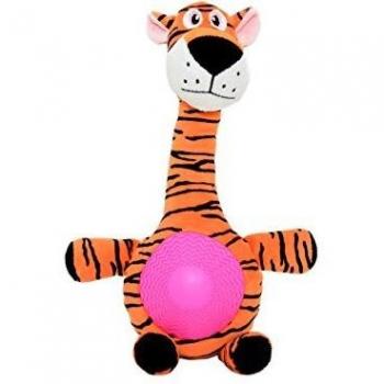 Duvo 7571324 Juguete Perro Felpa con Sonido Tigre, 27 x 16 cm