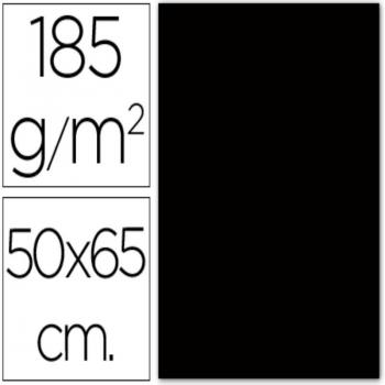 Cartulina Canson Iris Negro 50x65cm 185g Paquete de 25 Hojas