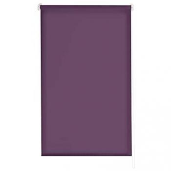 Estor Enrollable Translúcido Liso Easyfix Color Violeta 60 x 180 cm
