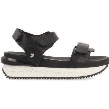 Sandalias de plataforma Gioseppo Goldona - Negro con doble cierre