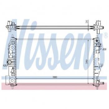 Nissens 61676 Refrigerantes del Motor