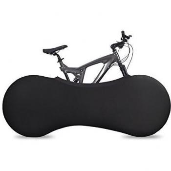 Velo Sock Black Bike Cover, Unisex-Adult, Sirve para EL 99% DE Las Bicicletas para Adultos