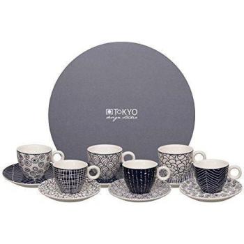 Set para expreso (12 piezas), colección Le Bleu De Nîmes de Tokyo Design Studio