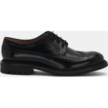 Zapatos Derby LOTTUSSE de mujer hechos de piel de vacuno en color negro