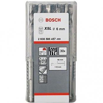 Bosch 2 608 586 457 - Pack de 30 brocas para martillos perforadores SDS-plus-7