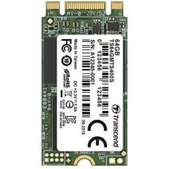 Transcend MTS400S 64 GB M.2 2242 SATA III 6 Gb/s Internal Solid State Drive