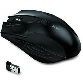 Acme MW14 Functional ratón inalámbrico Negro