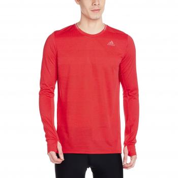 adidas Sn LS tee M, Camiseta de Manga Corta para Hombre, Rojo