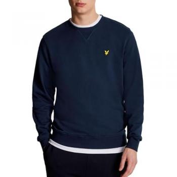 Lyle & Scott Men's Navy Crew Neck Sweatshirt - Extra Small