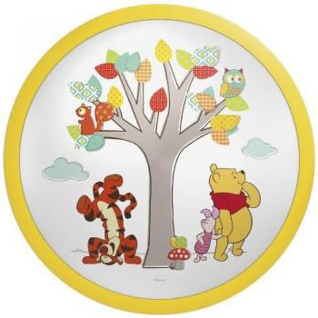 Philips Disney Winnie The Pooh - Plafón, LED, iluminación interior, luz blanca cálida, bombilla de 4 W, sintético, color amarillo