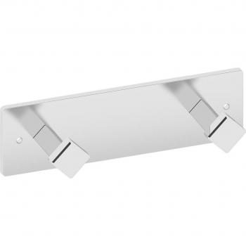 Percha doble de baño BELTRAN 998 HOTEL Cromo Atornillar