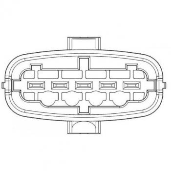 Sensor de flujo de aire NGK 93006