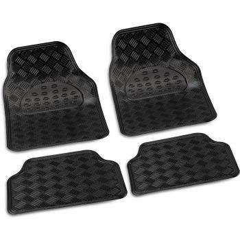Bottari 17145 Alfombras de PVC con Base Especial Antideslizante, Juego de 4 Piezas