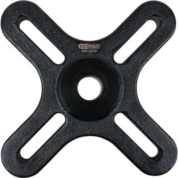 Travesaño KS TOOLS 460.0831 - Herramienta de alta resistencia, fabricado en acero al carbono, longitud de 800 mm, adecuado para trabajos pesados, acabado antioxidante y diseño ergonómico para un mejor