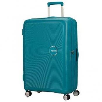 American Tourister Soundbox Spinner Trolley Bag Green Unisex ONE SIZE