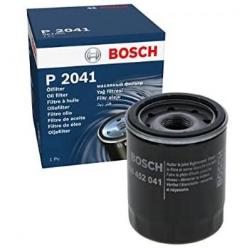 Filtro de aceite Bosch P2041 para HONDA: Accord, Civic, CR-V, Jazz & OPEL: Corsa, Frontera, Astra, Combo, Vectra, Monterey (Ref: 0 986 452 041