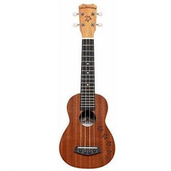 Islander Soprano Ukulele - Mahogany Turtle Design