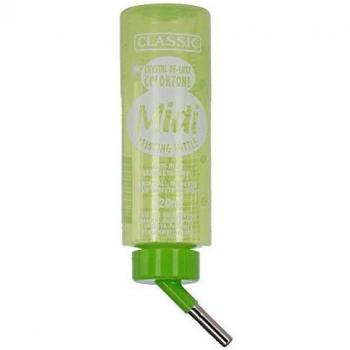 ARQUIVET Bebedero Classic Color para roedores 320 ml - Botella, disponesador de agua para hamsters, cobayas, conejos - Sistema antigoteo - Accesorios para jaulas