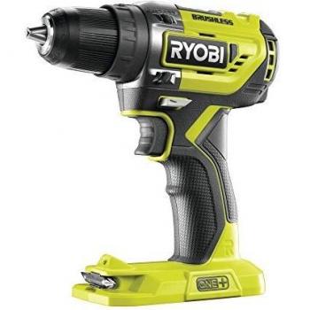 Ryobi R18DD5-0 Taladro Atornillador One+ Sin Escobillas De 18V, Sin Bateràƒ­a, 0 W, 18 V, Verde, estandar