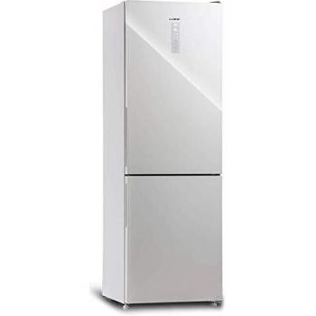 FRIGORIFICO COMBI CRYSTAL GLASS FGC-217 BLANCO INVERTER INFINITON NO FROST