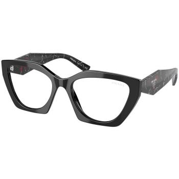 Prada PR 26YSF Asian Fit 1AB08N Gafas Recetadas para Mujer Negras