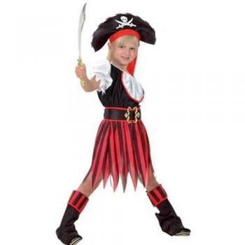 Disfraz de Pirata para Niña en Talla 4-6 años - ¡Aventuras aseguradas!