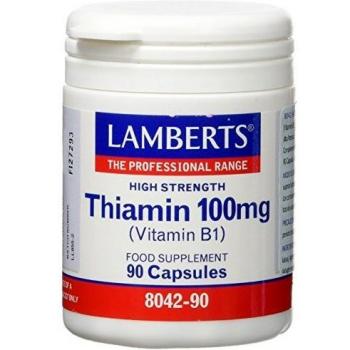 Lamberts Thiamin 100mg - 90 Cápsulas