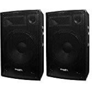 Par de Altavoces 2 x 700 W Ibiza Sonido Disco-15B