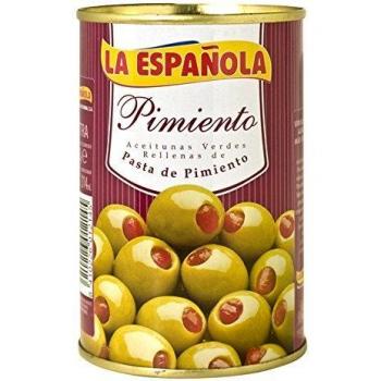 La Española - Aceitunas Verdes Rellenas De Pasta De Pimiento