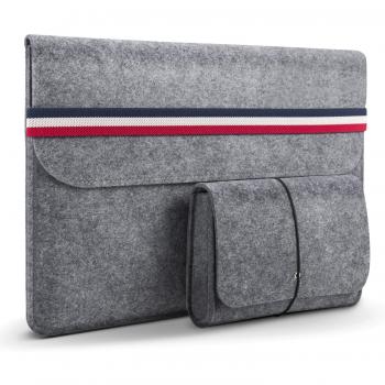 HOMIEE 13-13.3 Pulgadas Funda de Fieltro de Portátil para Macbook, MacBook Pro,MacBook Air, Notebooks, Netbooks, Ultrabooks, Impermeable y Resistente a Golpes